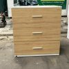 Tủ hồ sơ 3 hộc 80cm MDF mới 99%