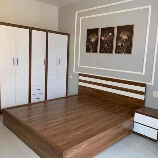 Combo phòng ngủ MDF 3 món hiện đại mới