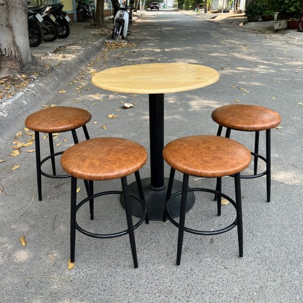 Thanh lý bộ bàn ghế cafe mới 95%