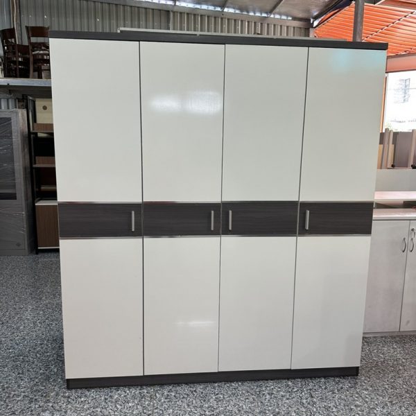 Thanh lý tủ quần áo 1m8 màu xám trắng cao cấp giá rẻ