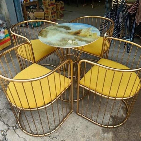 Ghế vòng cung mạ kim loại mới giá xưởng