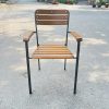Ghế cafe sắt moon gỗ tự nhiên tồn kho 99%