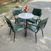 Ghế sắt cafe bọc simili cao cấp mới giá xưởng