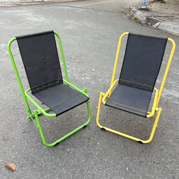 Thanh lý ghế xếp sắt lưới cafe giá rẻ