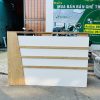 Thanh lý quầy tiếp tân MDF cao cấp mới 99%