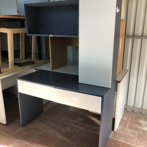 Thanh lý bàn làm việc kết hợp tủ hồ sơ hiện đại giá rẻ