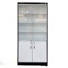 Thanh lý tủ trưng bày 80cm*2m màu trắng đen