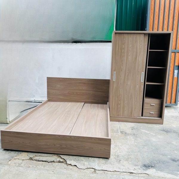 Combo nội thất phòng ngủ căn hộ đóng mới giá rẻ