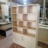Kệ trưng bày 1m6*2m MDF màu kem mới 99%