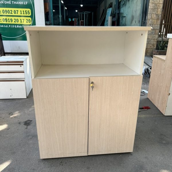 Tủ hồ sơ 90cm*1m3 gỗ MDF cũ