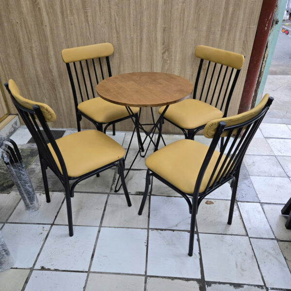 Ghế cafe sắt lót nệm giá xưởng GCF23
