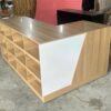 Bàn quầy tư vấn 2M*1M gỗ MDF phủ melamin mới 98%