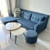 Thanh lý combo sofa góc L kèm bàn mới 98%