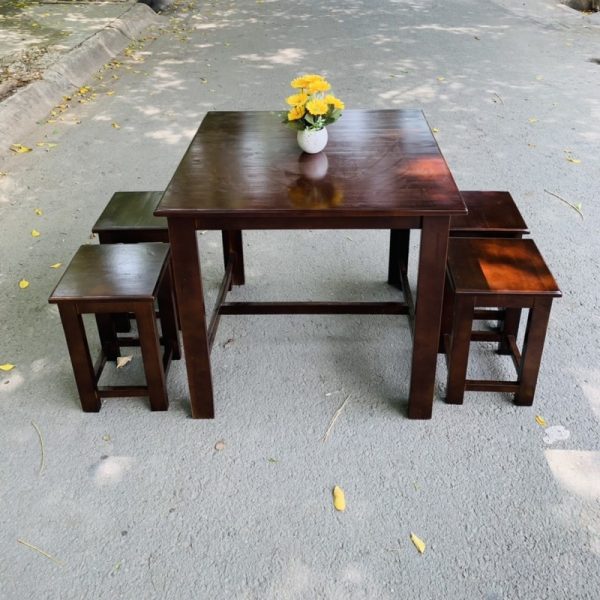 Bàn ăn ghế đôn mini giá rẻ mới 99%