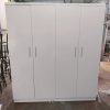 Thanh lý tủ áo trắng 1m8x2m mới 98%
