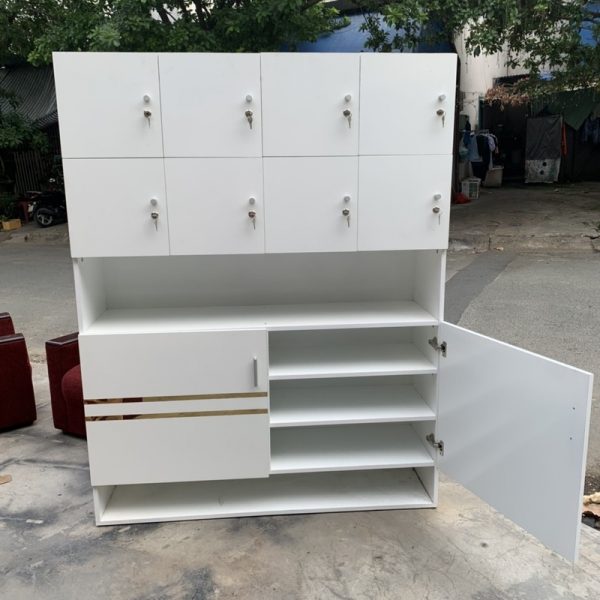 Tủ locker 8 ngăn 1m7x1m4 cũ