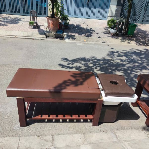 Thanh lý gường gội đầu mới 90%