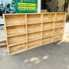 Kệ gỗ cao su tự nhiên 2m4*1m2 mới 99%