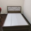 Thanh lý gường 1m4*2m MDF màu kem mới 98%