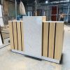 Thanh lý quầy lễ tân 1m4 MDF cao cấp mới 99%