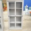 Thanh lý tủ hồ sơ sắt hòa phát 2 cánh lùa mới 95%