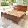 Thanh lý gường ngủ 1m6*2m gỗ xoan đào tự nhiên