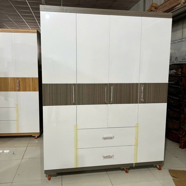 Thanh lý tủ quần áo 1m8 MDF tồn kho mới 100%
