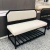 Băng sofa cafe bida 1m2 màu trắng mới 100%