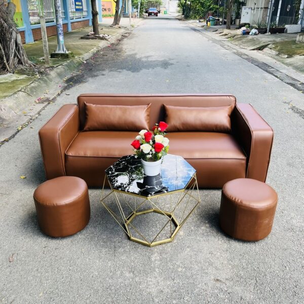 Thanh lý băng sofa da cao cấp hiện đại