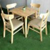 Bộ bàn ghế cafe măngô thanh lý tồn kho mới 99%
