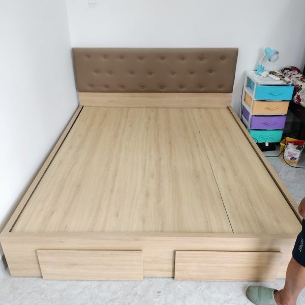 Thanh lý gường ngủ 1m6*2m MDF cao cấp