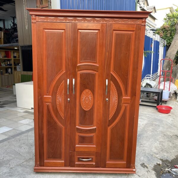 Thanh lý tủ áo 1m4*2m MDF cửa lùa mới 98%