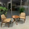 Thanh lý bộ bàn ghế cafe baby gỗ tự nhiên mới