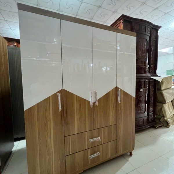 Tủ quần áo 1m8*2m MDF cao cấp tồn kho mới 100%