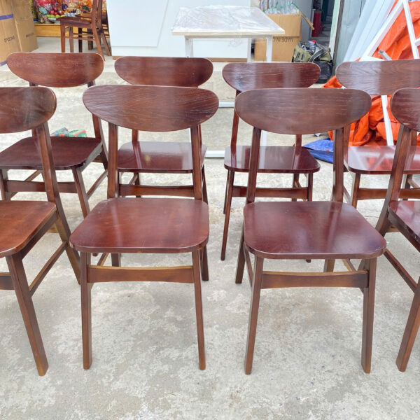 Thanh lý ghế cafe măngô gỗ sồi xuất khẩu mới 99%