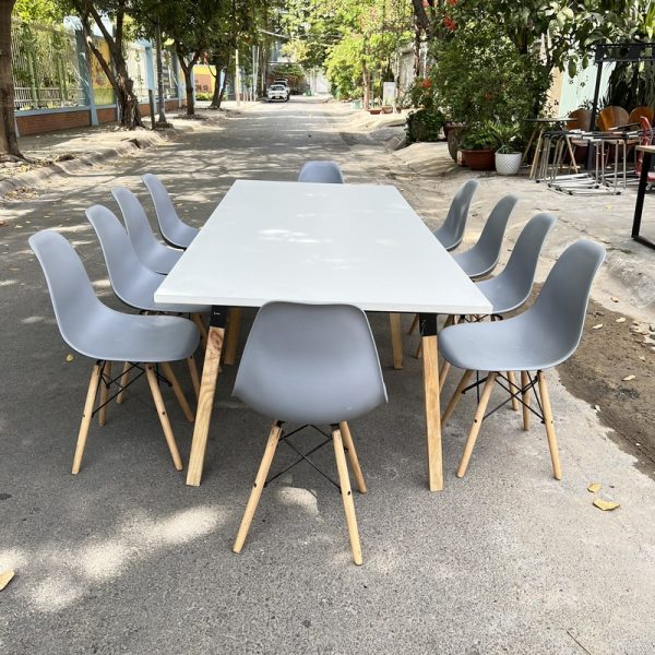 Bộ bàn ăn dành cho 10 nhân viên văn phòng mới 95%