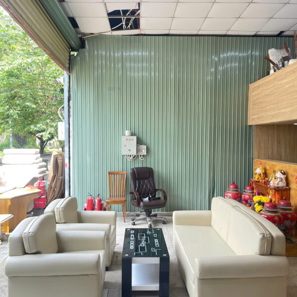 Thanh lý bộ sofa văn phòng cũ màu kem giá rẻ