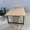 Thanh lý bàn họp chân sắt cũ 1m6 x 1m mới 90% (5 Mẫu)