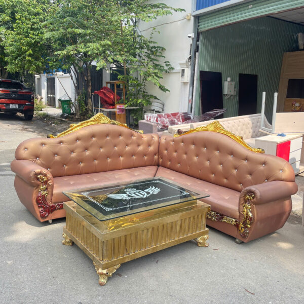 Thanh lý bộ sofa karaoke bàn kính đẹp