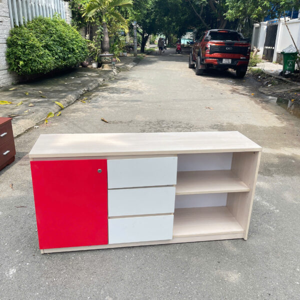 Thanh lý kệ tivi cũ nhiều hộc kéo