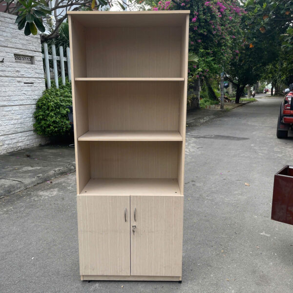 Thanh lý tủ hồ sơ 2 cánh 3 ngăn mới 95%