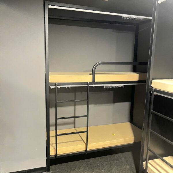 Giường sắt 2 tầng cao cấp có kèm nệm