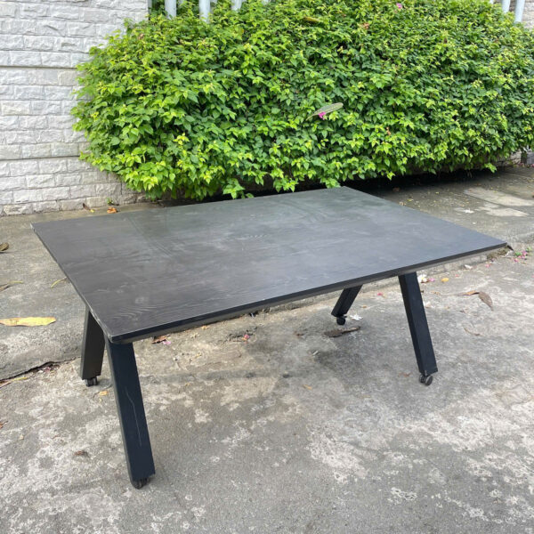 Bàn họp 1m6 x 1m chân sắt cao cấp mới 95%