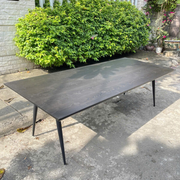 Bàn họp 2m4 x 1m chân sắt sơn tỉnh điện hàng cao cấp