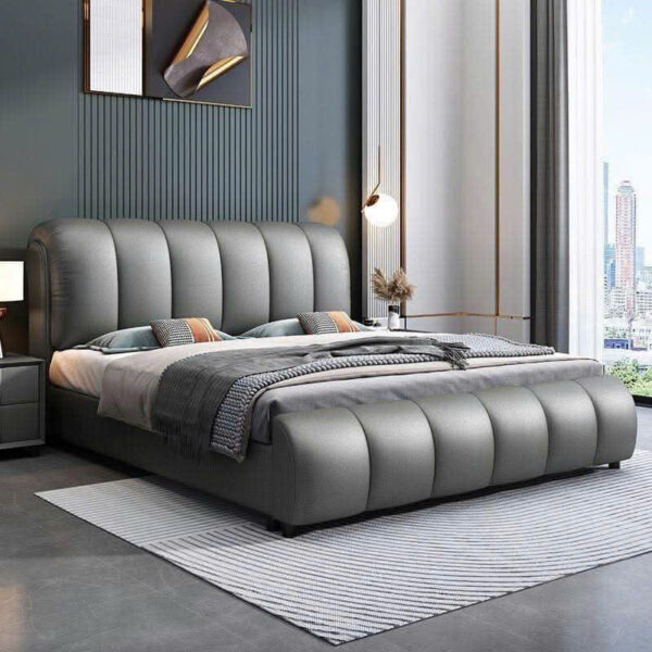 Giường bọc da hàng cao cấp giá xưởng