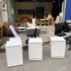 Thanh lý tủ cabinet 3 ngăn màu trắng mới 95%