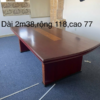 Thanh lý bàn họp Hòa Phát 1m2x2m4 sang trọng