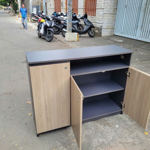 Thanh lý Tủ hồ sơ thấp gỗ MDF 1m2