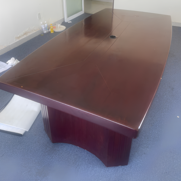 Thanh lý bàn họp Hòa Phát gỗ MDF màu nâu