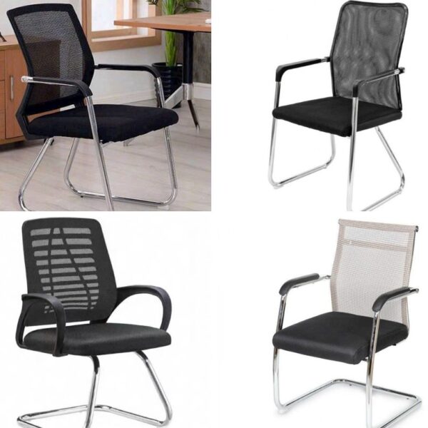 Ghế lưới chân quỳ inox mới 100%